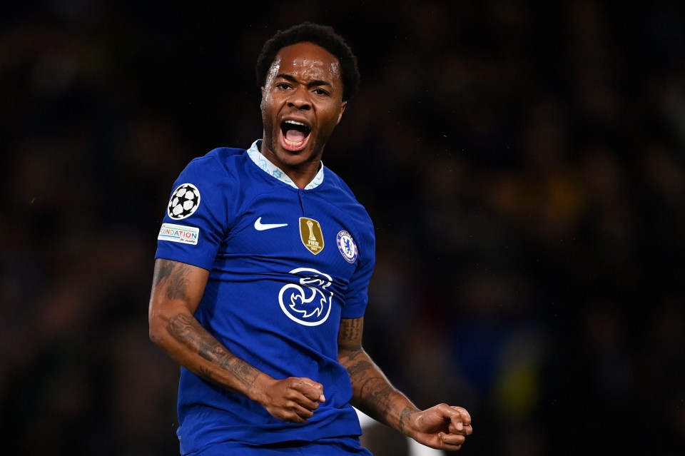 Raheem Sterling scored his first goal after an eight game barren run