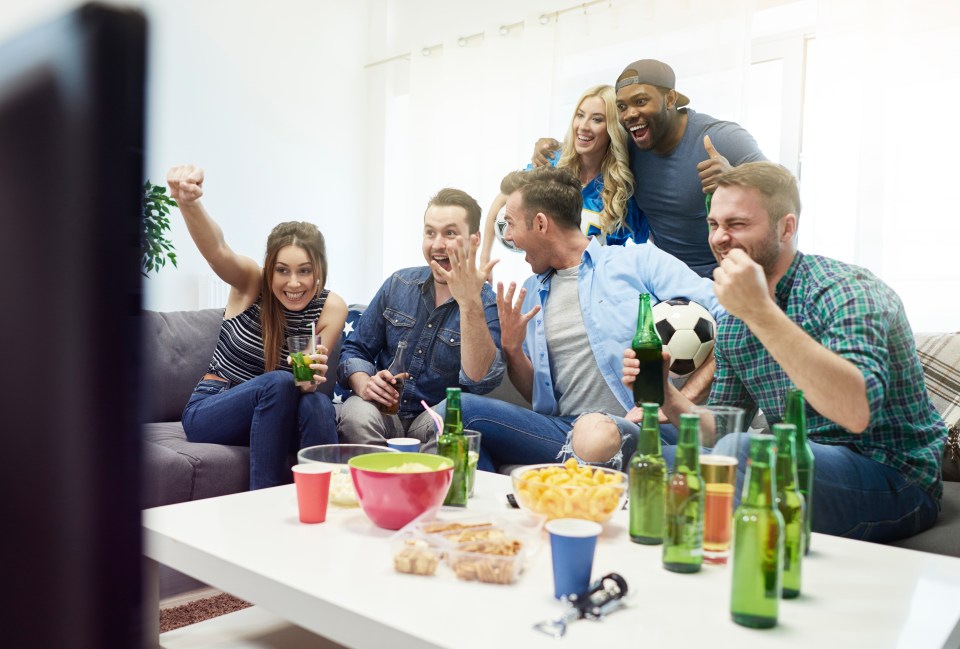 More households will watch the World Cup at home this year