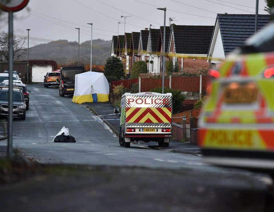 Police believe it was covered in hazardous substances