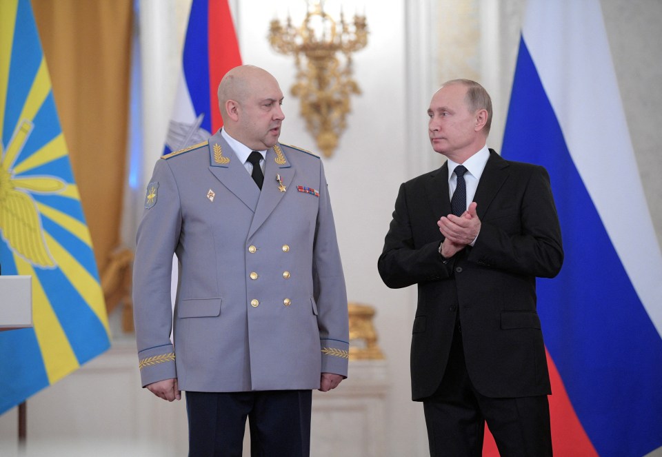 Sergey Surovikin was appointed to lead the Ukraine war by Putin