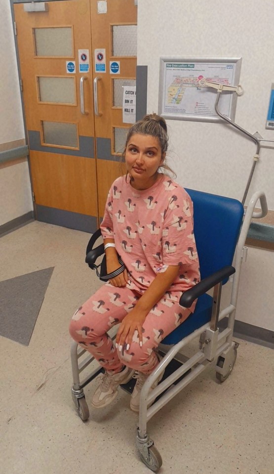 Sarah was repeatedly told she didn't have a blood clot, until she took herself to A&E where she finally got a lifechanging diagnosis