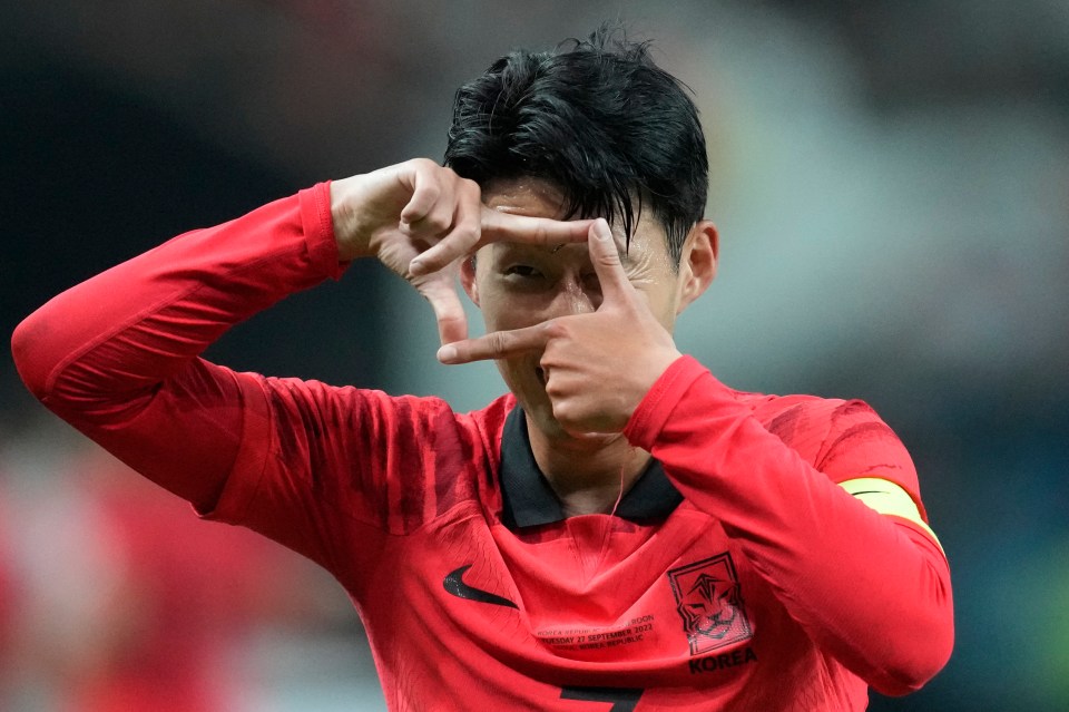 Son Hueng-min and co will be taking on Uruguay in their first World Cup match