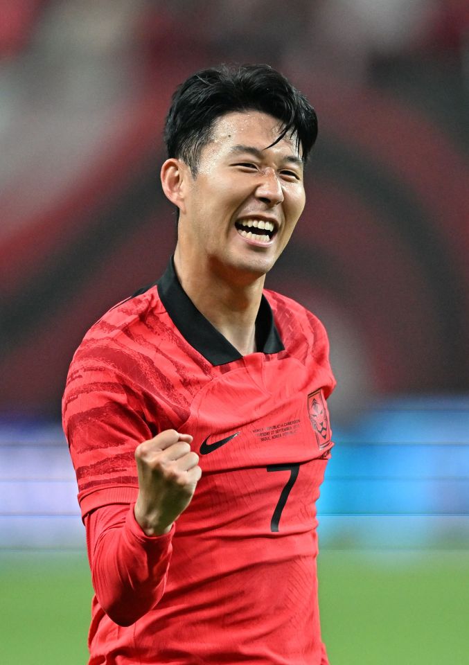 Son has been named in South Korea's 26-man World Cup squad