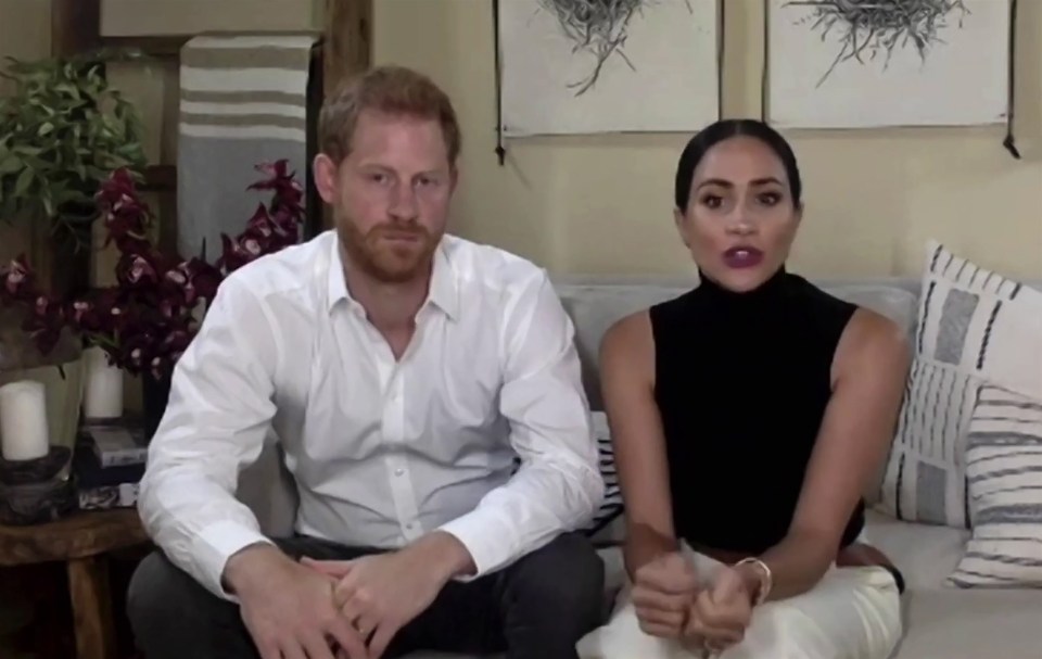 Harry and Meghan live in a £12million California mansion