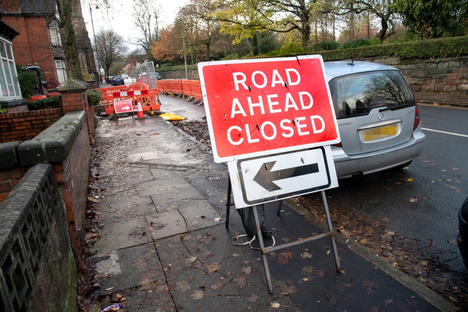 Roads are being closed for months on end