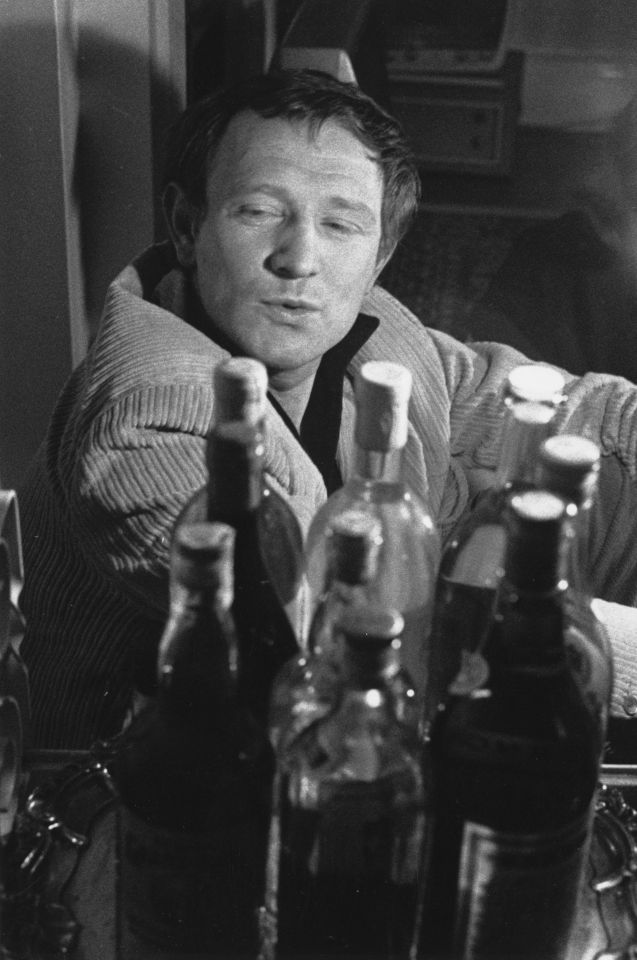 The actor, pictured in 1960, said: I’m an excessive person. I can resist my first drink but not the second'