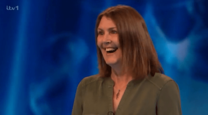 Viewers saw Liz win a prize during Thursday's Tipping Point