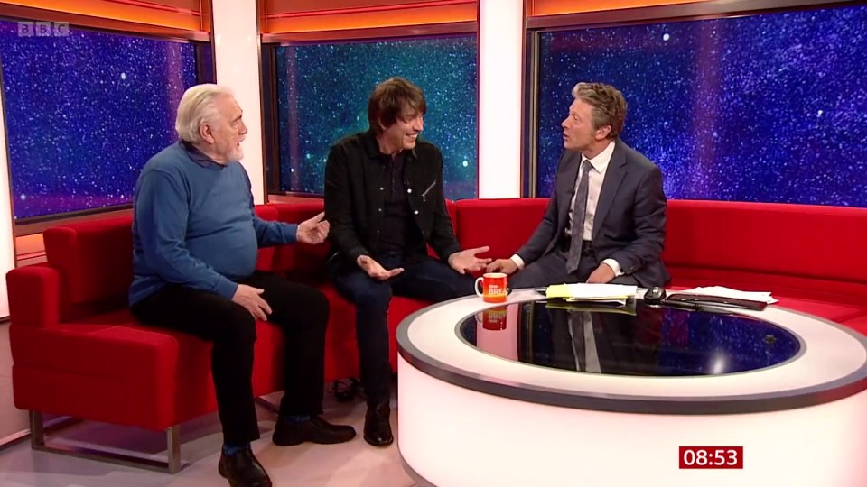 The pair appeared on BBC Breakfast with host Charlie Stayt