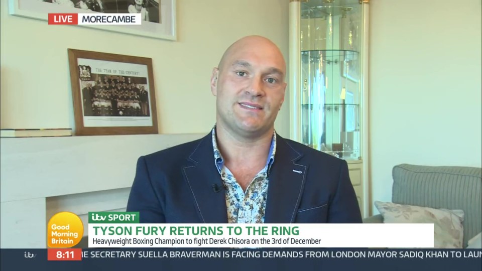 Tyson Fury has opened up on what tempted him back into the boxing ring