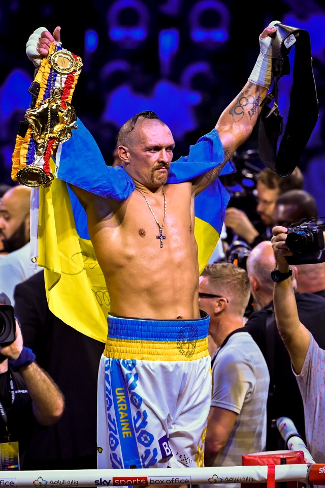 The undefeated Ukranian has finalised his part of the mega-fight