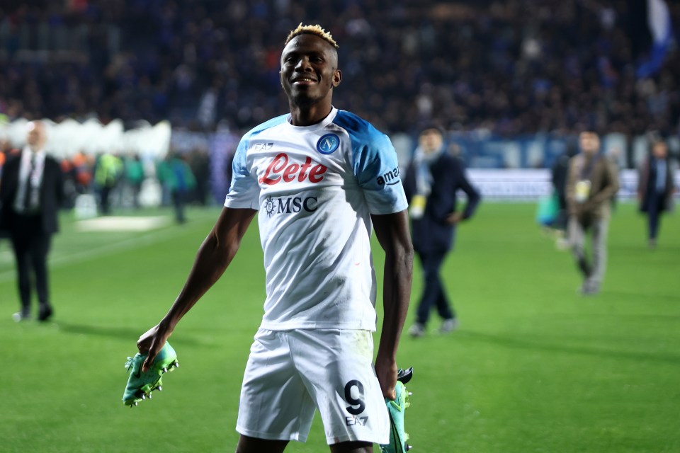 Victor Osimhen has been in red-hot form for Napoli