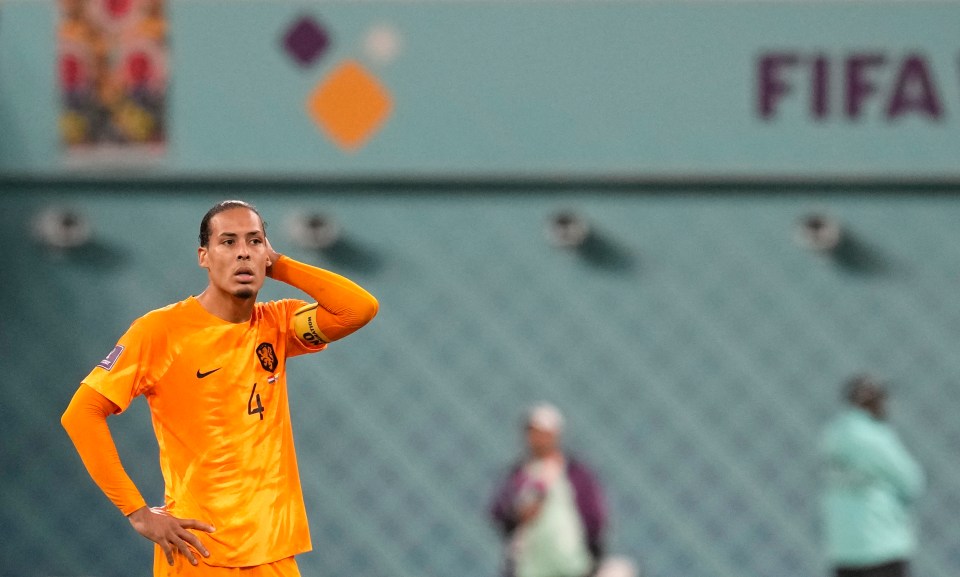 Virgil van Dijk is skippering his country in Qatar