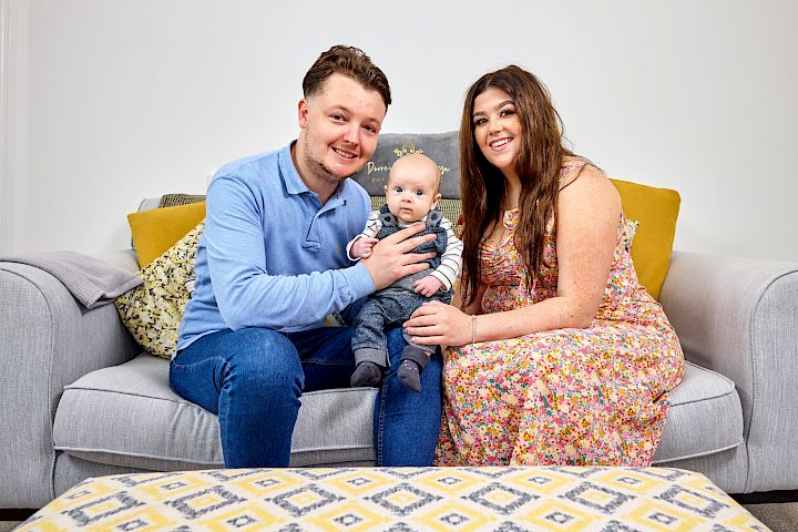 Paul Lawlor and Dorrena Canavan had just months to buy their first home