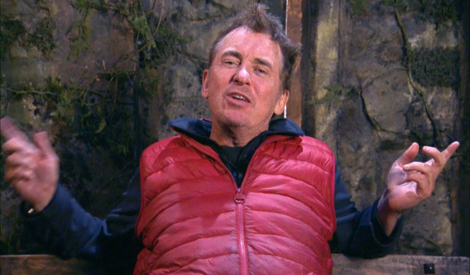 Shane admitted to being skint on I'm a Celebrity