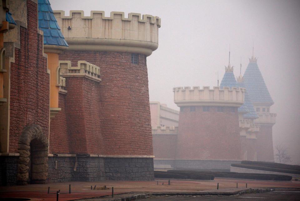 The Disney-styled tourist attraction was abandoned for years on end