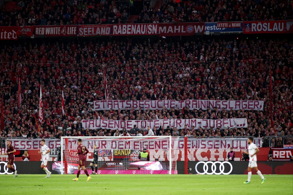 Bayern Munich are supported by a passionate fanbase