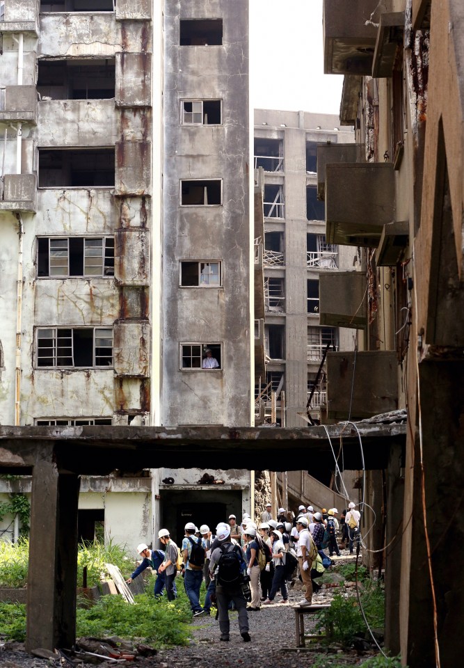 Mitsubishi maintained ownership of the island until 2002, despite it being desolate