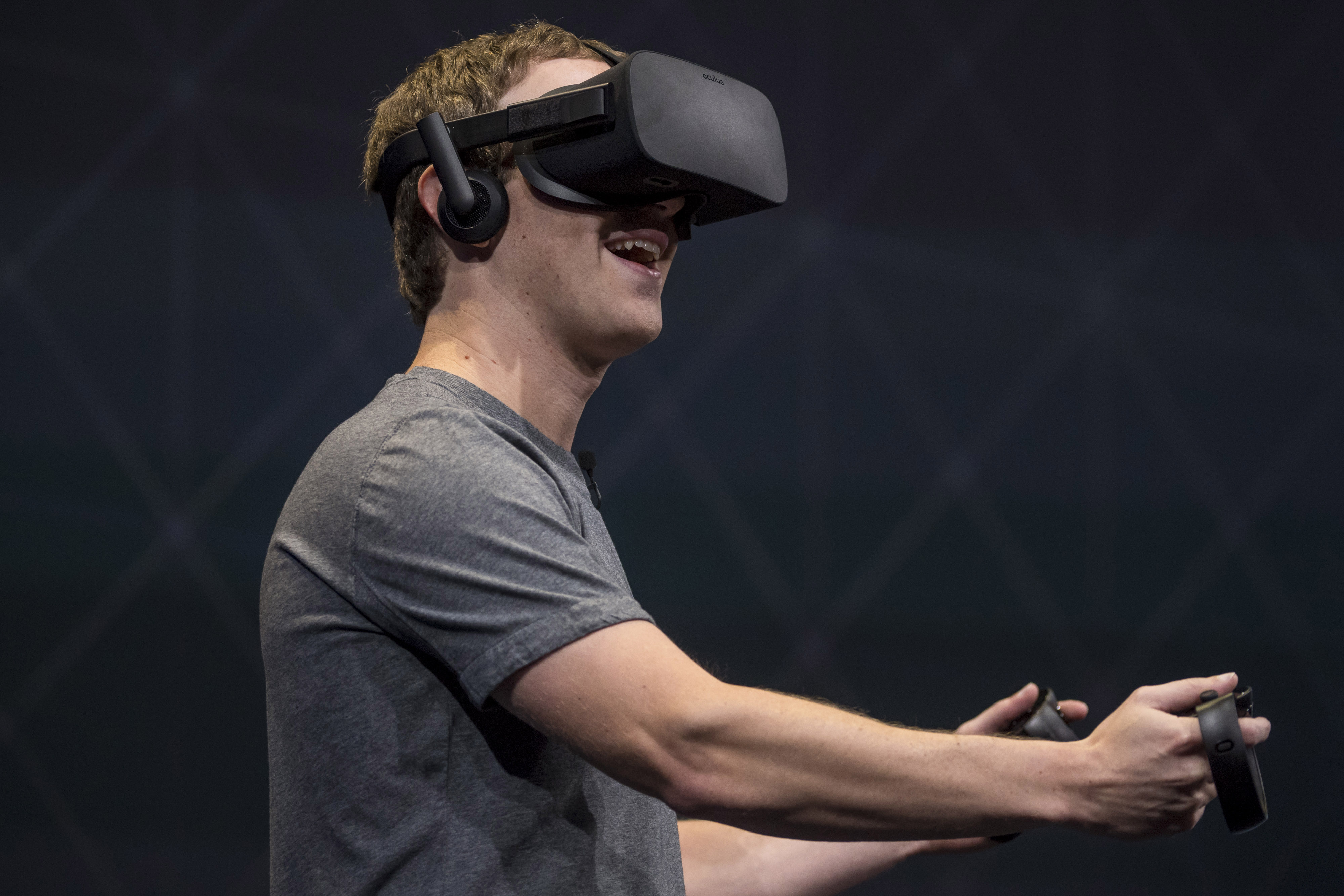 Mark Zuckerberg is into VR.