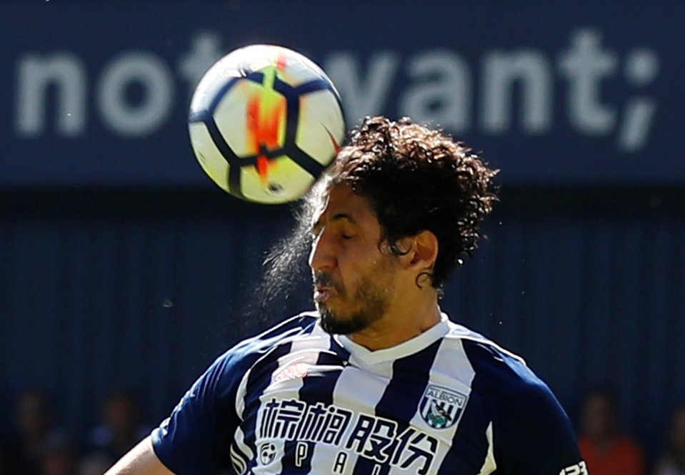 Ahmed Hegazi was at West Brom after spells in Egypt and Italy