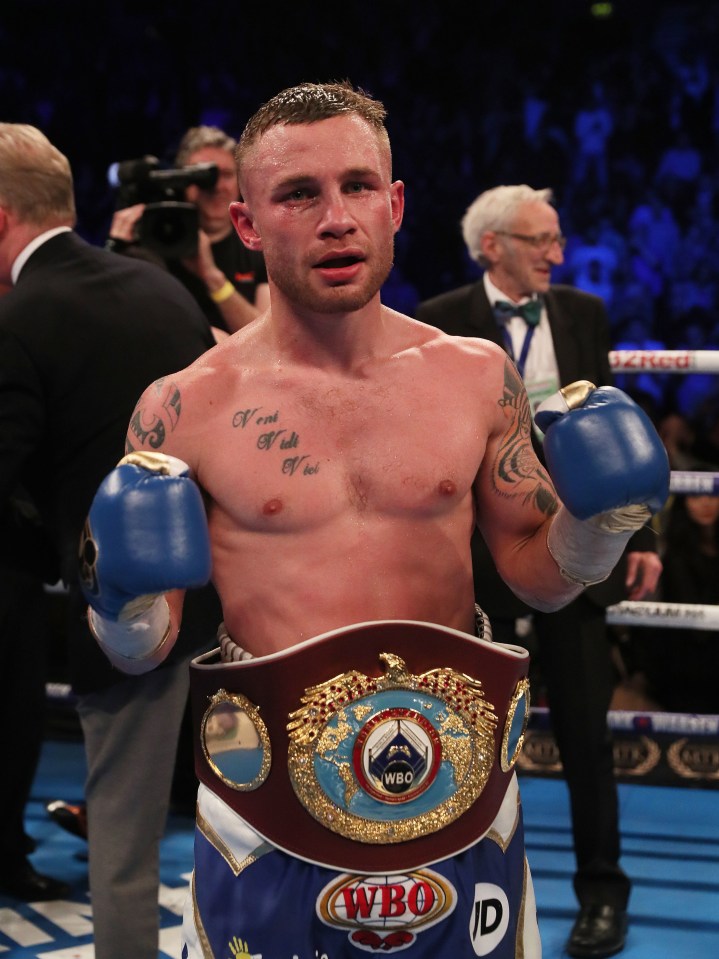 But former unfied super-bantamweight champ Carl Frampton isn’t a fan of them