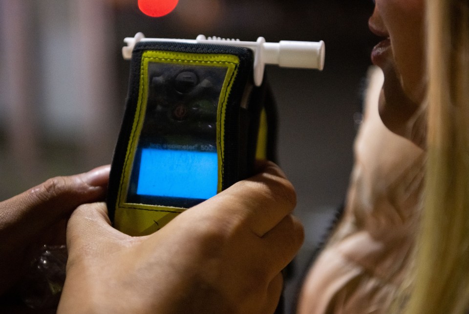 Police have warned drivers not to get behind the wheel after having a drink