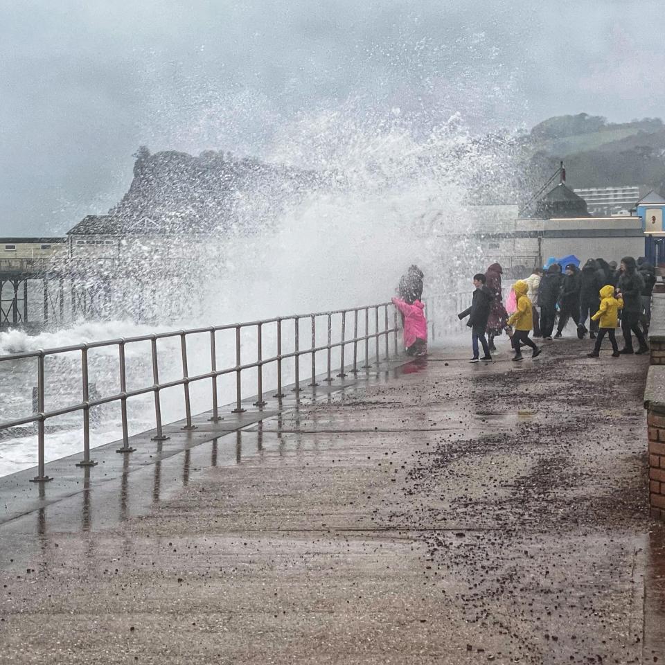 Brits are facing stormy weather tonight