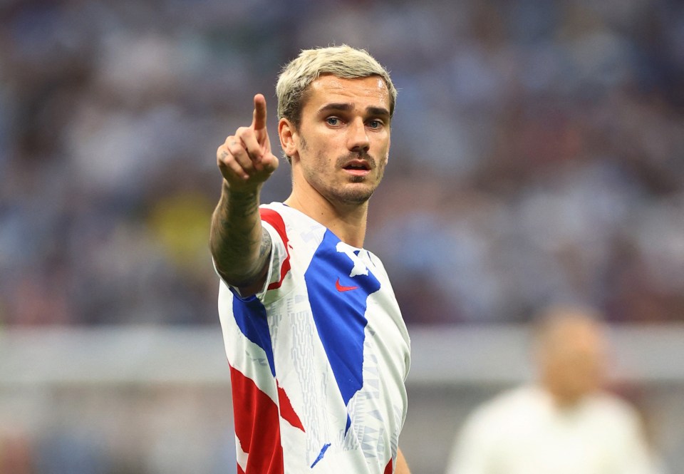 France’s Antoine Griezmann is hoping to fire France to World Cup glory