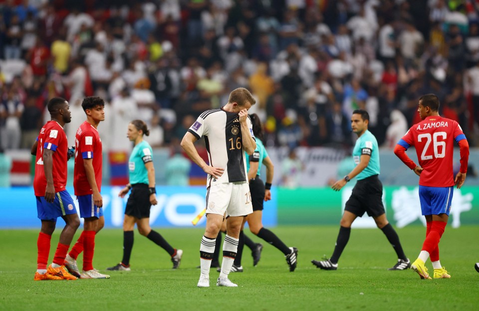 Germany crash out at the group stage for a second World Cup running