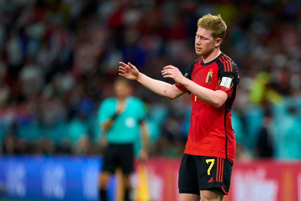 Kevin De Bruyne claimed before he World Cup that Belhium were ‘too old’ to win the World Cup