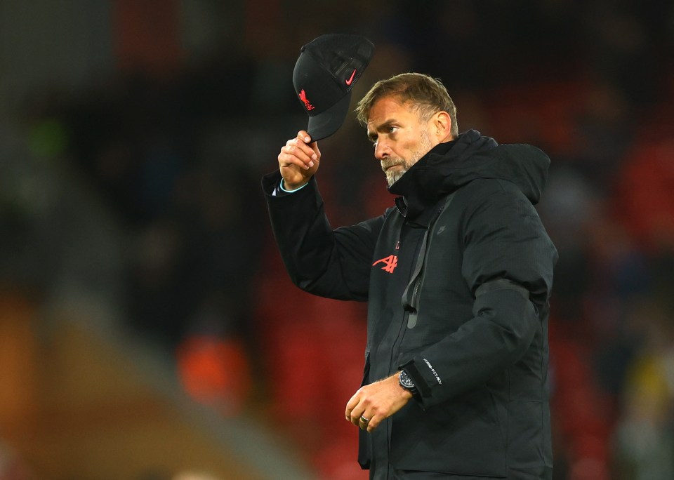 Jurgen Klopp wasn't impressed by his troops' first-half performance