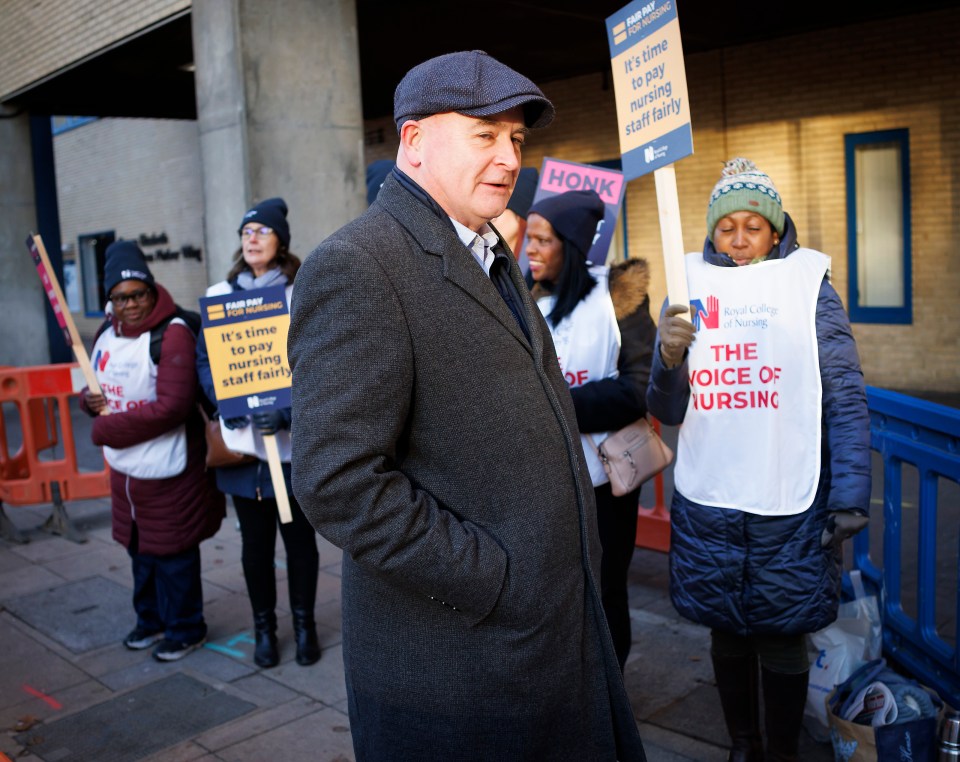 RMT chief Mick Lynch has called a string of railway strikes