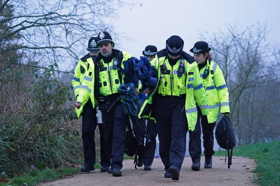 Police stayed at the scene overnight in case anyone else is involved