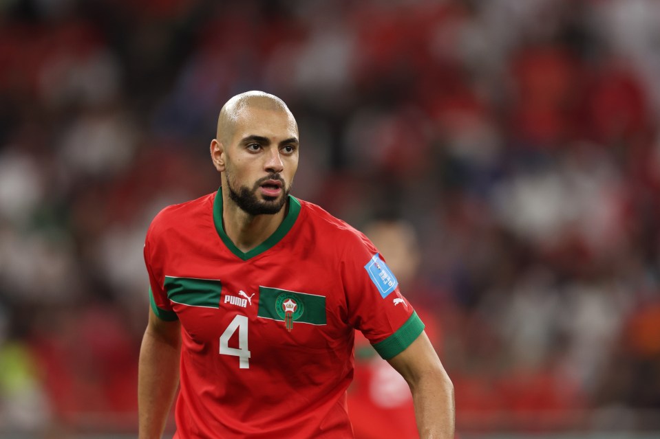 Sofyan Amrabat played a major role in Morocco's winter World Cup campaign