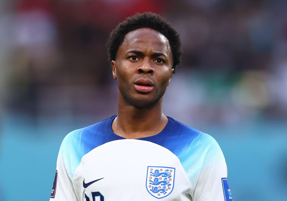 Sterling was forced to pull out of England’s World Cup bout with Senegal tonight following the burglary