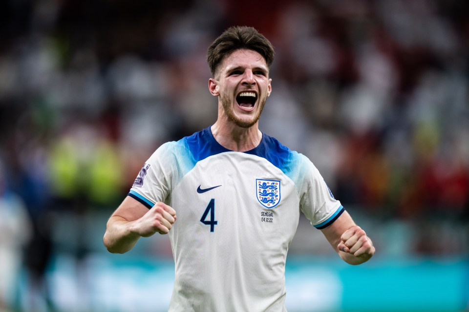 Declan Rice was thrilled as England coasted into the quarter-finals