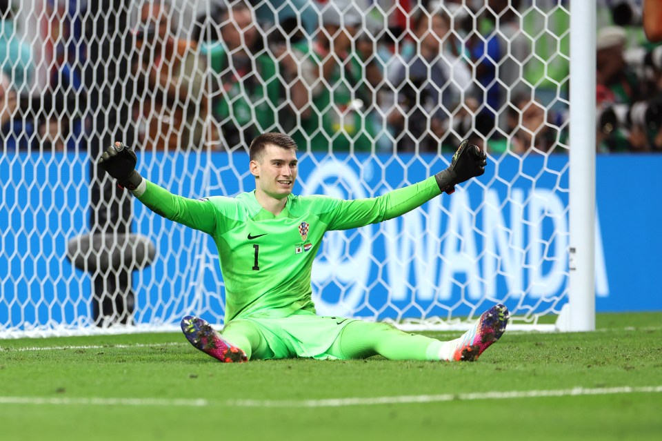 Dominik Livakovic was the hero with three penalty saves