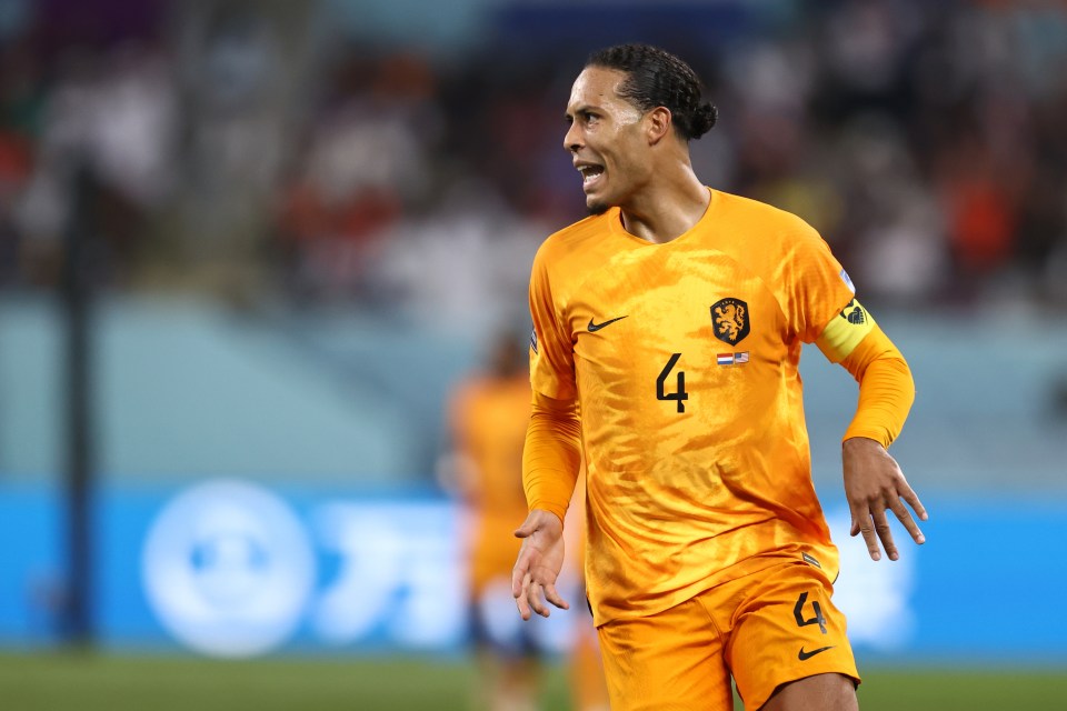 Virgil van Dijk will lead Holland's charge against Argentina