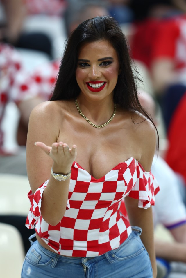 Ivana Knoll has been dubbed the 'World Cup's hottest fan'