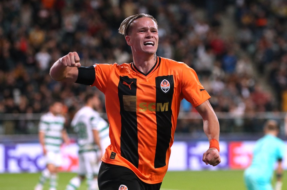 Mykhailo Mudryk has been in red hot form for Shakhtar Donetsk