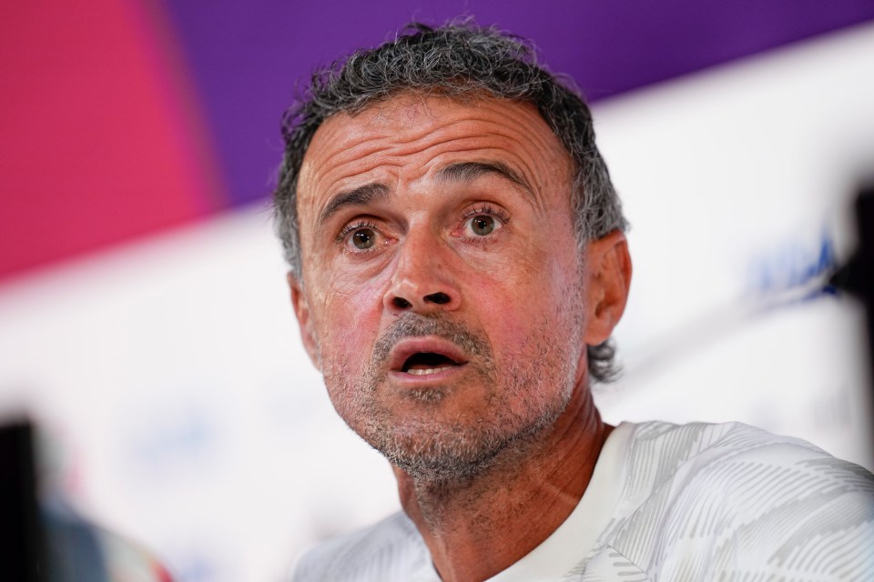 Luis Enrique has rung the changes for the last-16