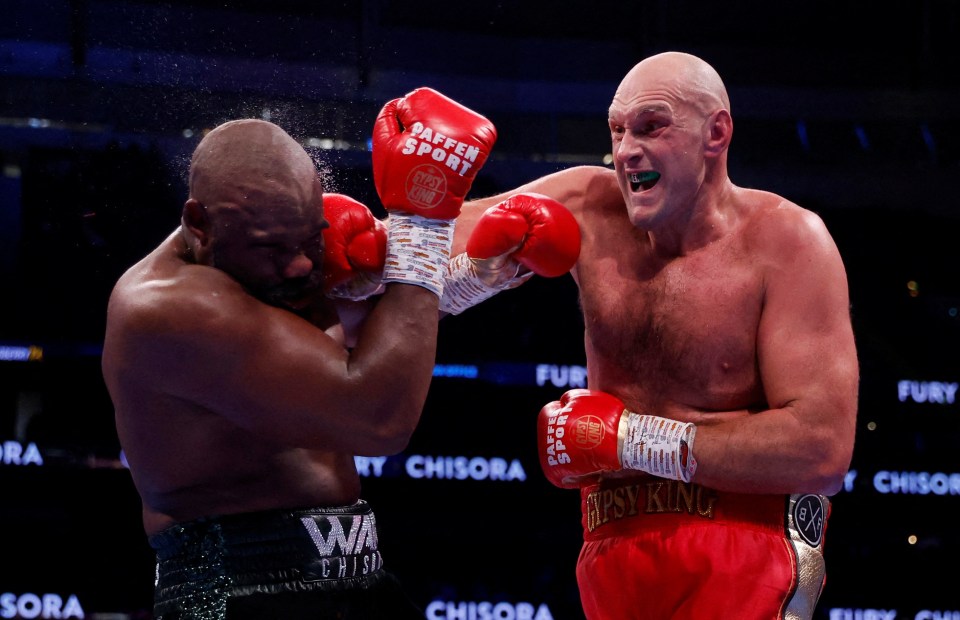 Fury stopped fellow Brit Derek Chisora in the 10th round