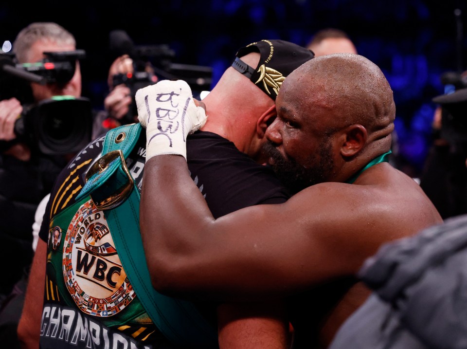 Chisora gave it everything but was stopped in the 10th round