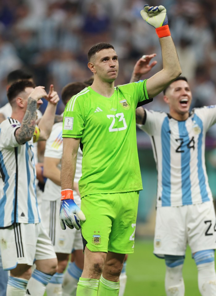 Emi Martinez has been superb for Argentina at the World Cup