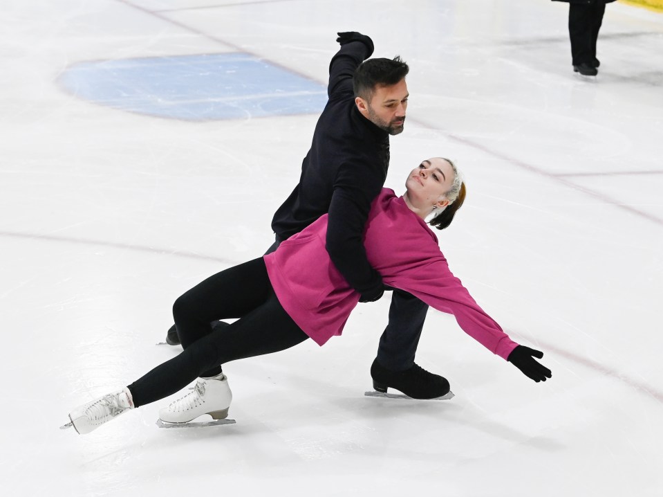 Mollie has already nailed some impressive skating moves