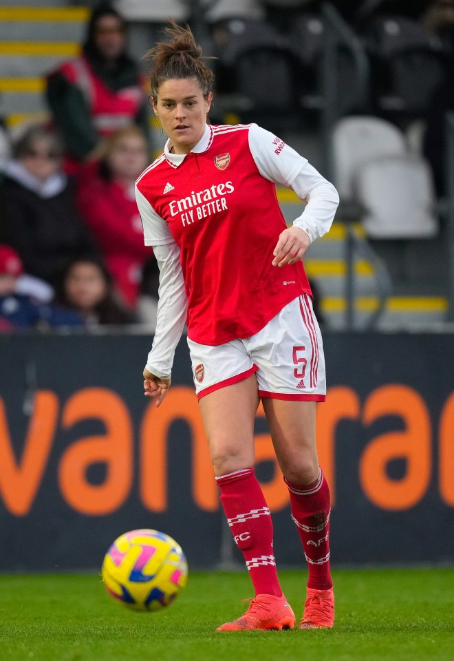 Fans are convinced she's dating Arsenal footballer Jen Beattie