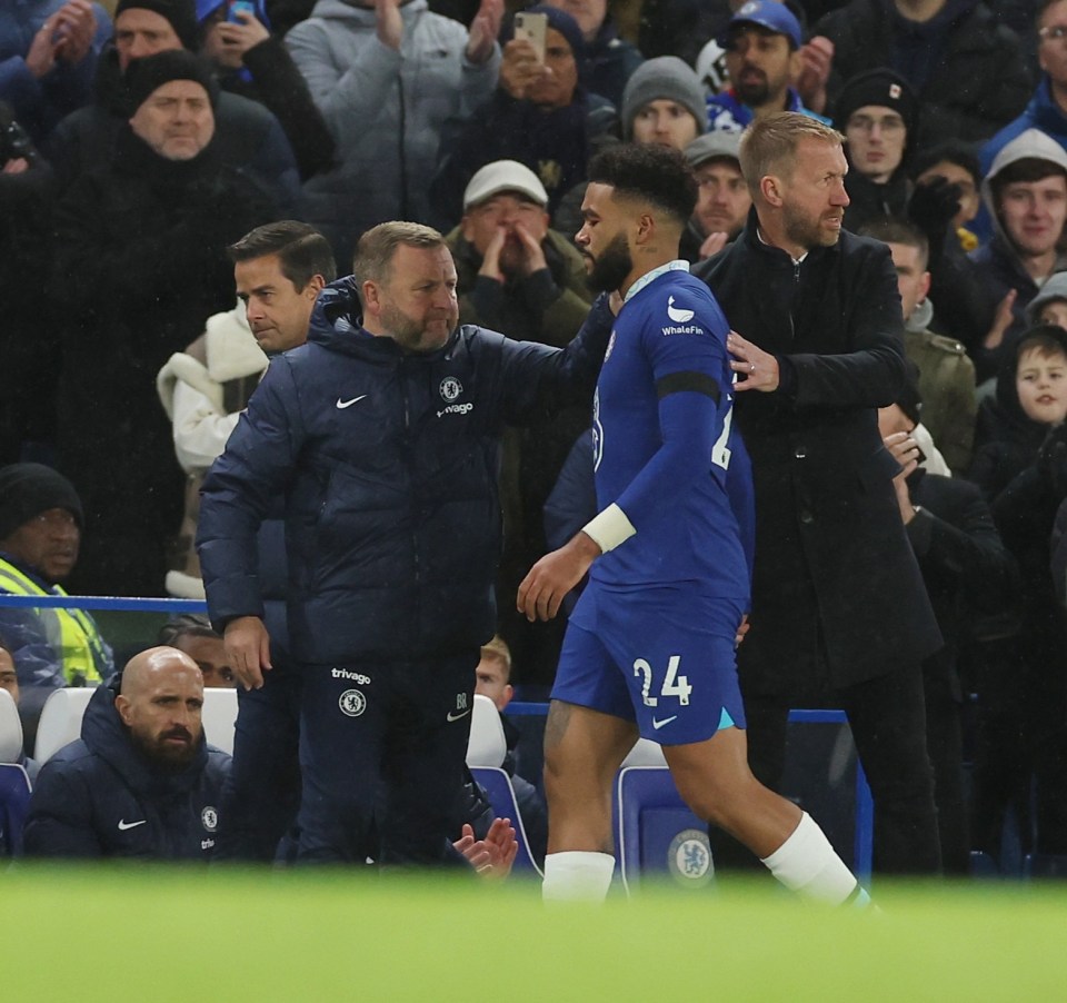 Reece James is out of Chelsea's trip to Nottingham Forest