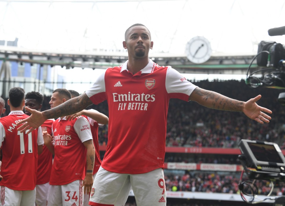 The striker has been a key man for Arsenal this season