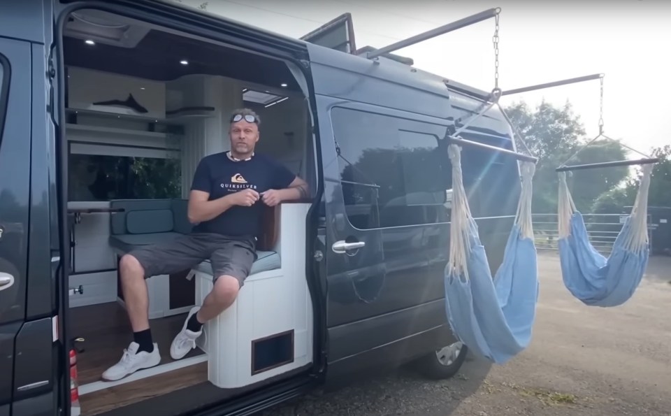 Van Life Builds has converted a Mercedes Sprinter into a luxury motorhome