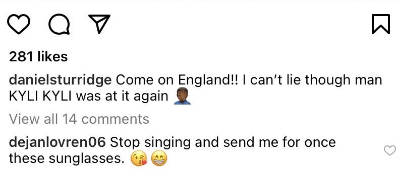 Former Liverpool defender Dejan Lovren responded to Daniel Sturridge's song