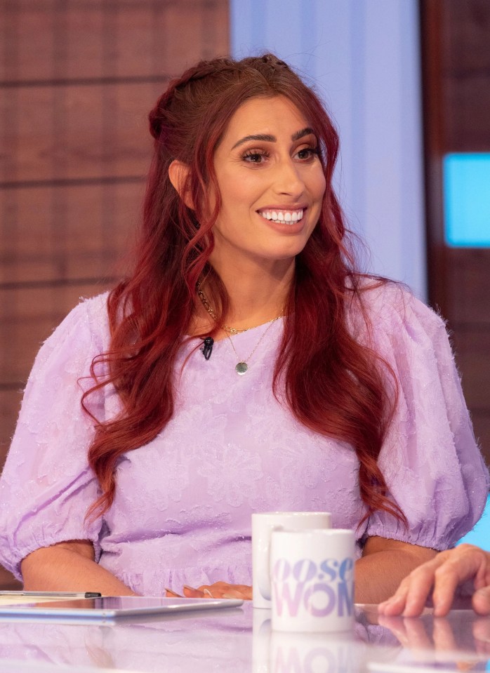 Stacey has been a panellist on ITV's Loose Women since 2016